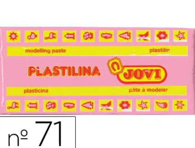 JOVI PLASTILINA JOVI MEDIANA 150G ROSA 7107 MAK630133