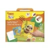 JOVI PLAY & FUN KIT PINTA CON ARENA ANIMALS CON 8 BOTES DE ARENA + 1 PUNZON + 3 LAMINAS CON DISEÑOS DE ANIMALES TERRESTRES - COLORES SURTIDOS