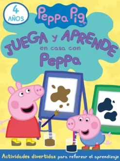 JUEGA Y APRENDE EN CASA CON PEPPA (4 AÑOS). TU CUADERNO DE VACACIONES
