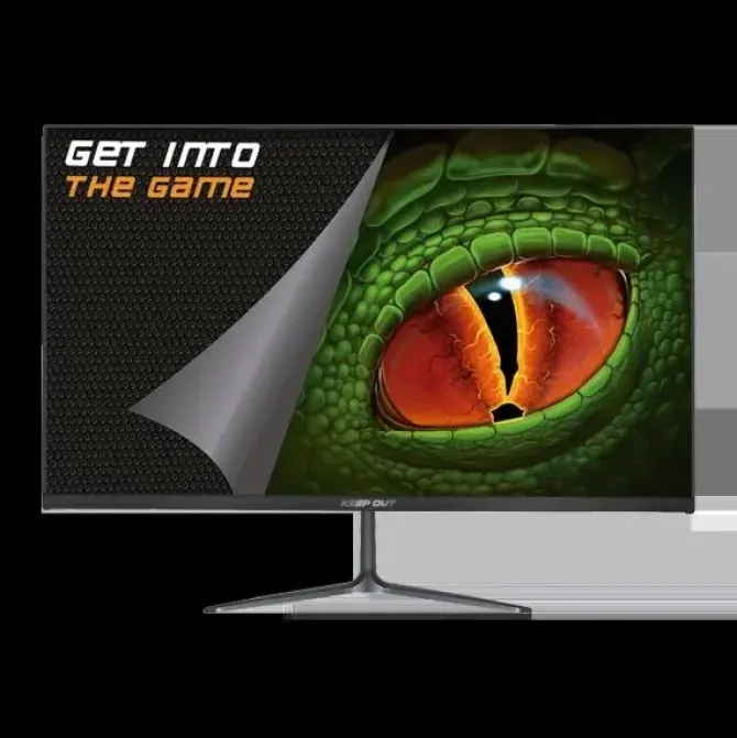 KEEPOUT MONITOR GAMING 23.8 LED IPS FULLHD 1080P 180HZ - RESPUESTA 1MS - ANGULO DE VISION 178º - 16:9 - ALTAVOCES 6W - HDMI 2.0, DISPLAYPORT 1.4 - VESA 75X75MM