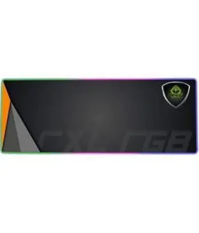 KEEPOUT RXL RGB ALFOMBRILLA GAMING - 14 MODOS DE ILUMINACION - SUPERFICIE DE TELA SUAVE - BASE DE GOMA ANTIDESLIZANTE - 88X30X0.40 CM