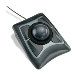 KENSINGTON EXPERT RATON CON TRACKBALL OPTICO USB - BOLA DE 55MM - 4 BOTONES PERSONALIZABLES - REPOSAMUÑECAS EXTRAIBLE - COMPATIBLE CON PC Y MAC - CABLE DE 1.80M - COLOR NEGRO