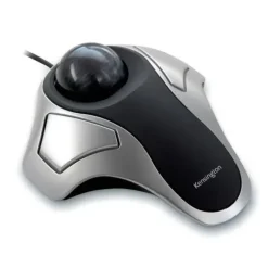 KENSINGTON ORBIT TRACKBALL OPTICO USB - BOLA DE 40MM - 4 BOTONES PERSONALIZABLES - USO AMBIDIESTRO - PRECISION Y CONTROL SUPERIORES - COLOR PLATA/NEGRO