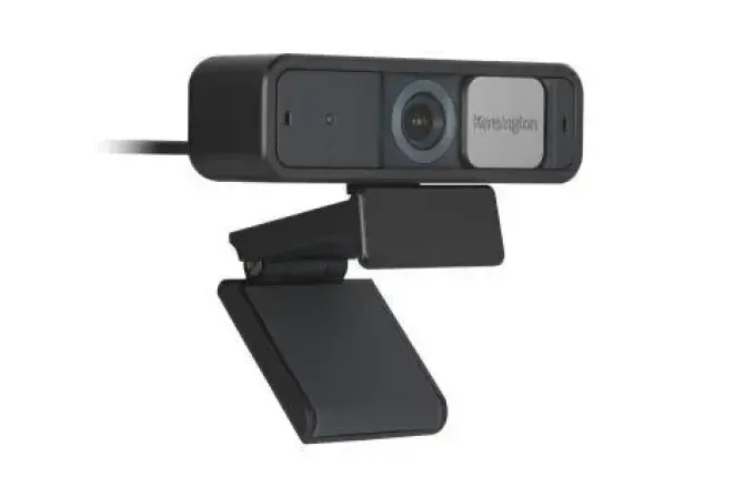 KENSINGTON PRO 1080P WEBCAM CON ENFOQUE AUTOMATICO W2050 - CAMPO DE VISION DIAGONAL DE 93° - LENTES DE CRISTAL DE ALTA CALIDAD - AJUSTE MANUAL DE ANGULOS DE CAMARA - MICROFONOS ESTEREO OMNIDIRECCIONAL