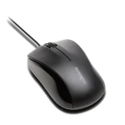 KENSINGTON VALUMOUSE RATON DE 3 BOTONES CON CABLE - SENSOR OPTICO DE ALTA DEFINICION - NEGRO