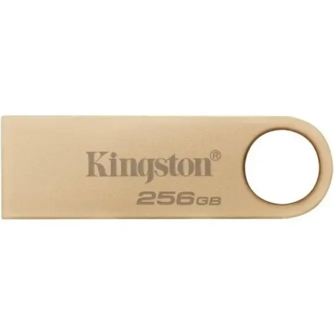 KINGSTON DATATRAVELER SE9 G3 MEMORIA USB-A 3.2 GEN 1 256GB - 220 MB/S EN LECTURA - DISEÑO METALICO - COLOR ORO (PENDRIVE)