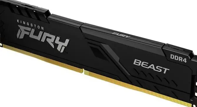 KINGSTON FURY BEAST MEMORIA RAM DDR4 3600MHZ 8GB CL17