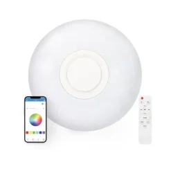 KSIX PLAFON LED ALTAVOZ RAINBOW - RGB - 30W - 40CM