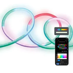 KSIX SMARTLED OUTDOOR NEON FLEXIBLE LED - RGBIC - IP65 - 5M