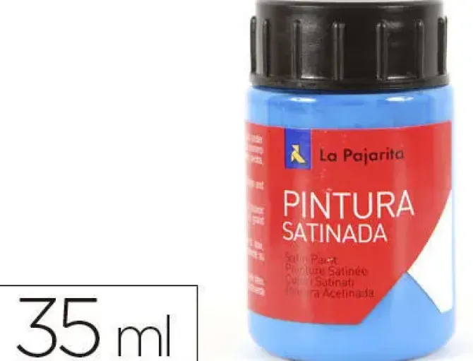 LA PAJARITAACRILICO PINTURA SATINADA 35ML CYAN @@@UD 118322-26 MAK649870