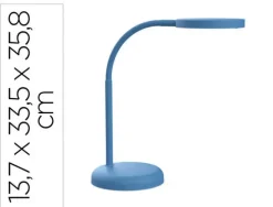 LAMPARA DE ESCRITORIO MAUL LED JOY COLOR AZUL 137X335X358 MM