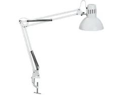 LAMPARA DE ESCRITORIO MAUL STUDY CON PINZA COLOR BLANCO 170X440X350 MM
