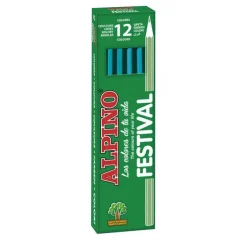 LAPICES ALPINO UNICOLOR 12 UD AZUL CL 649434