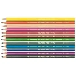 LAPICES DE COLORES ALPINO FESTIVAL UNICOLOR DOCENA VIOLETA