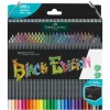 LAPICES DE COLORES FABER CASTELL EDICION BLACK SOPORTE DE 100 UNIDADES COLORES SURTIDOS