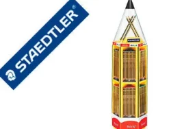LAPICES DE GRAFITO STAEDTLER NORIS 120 EXPOSITOR GIRATORIO FORMA LAPIZ DE 48 DOCENAS GRADUACIONES SURTIDAS