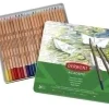 LAPICES DERWENT ACADEMY CAJA METALICA DE 24 PIEZAS ACUARELABLES