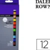 LAPICES PASTEL OLEO DALER ROWNEY SIMPLY SUAVE CAJA DE 12 COLORES SURTIDOS