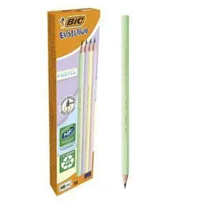 LAPIZ BIC EVOLUTION PASTEL