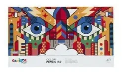 LAPIZ CARIOCA PLUS 4,0 40 COLORES SURTIDOS CAJA PR