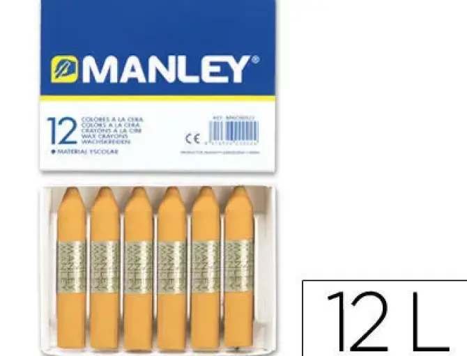 LAPIZ CERA MANLEY 12/B OCRE26