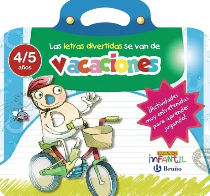 LAS LETRAS DIVERTIDAS SE VAN DE VACACIONES 4 AÑOS