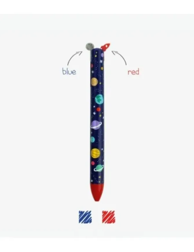 LEGAMI BOLI DOS COLORES ESPACIO CLICK &CLACK AZUL Y ROJO