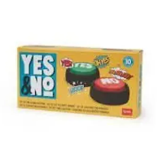 LEGAMI SET DE 2 BOTONES SONOROS SI O NO YES OR NO SBS0001