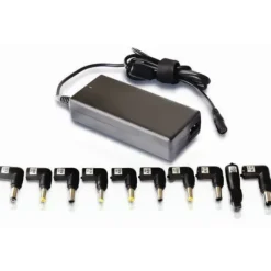 LEOTEC CARGADOR UNIVERSAL AUTOMATICO PARA PORTATIL 90W - 10 CONECTORES DIFERENTES