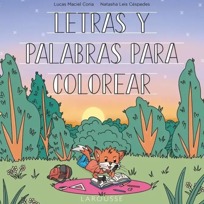 LETRAS Y PALABRAS PARA COLOREAR