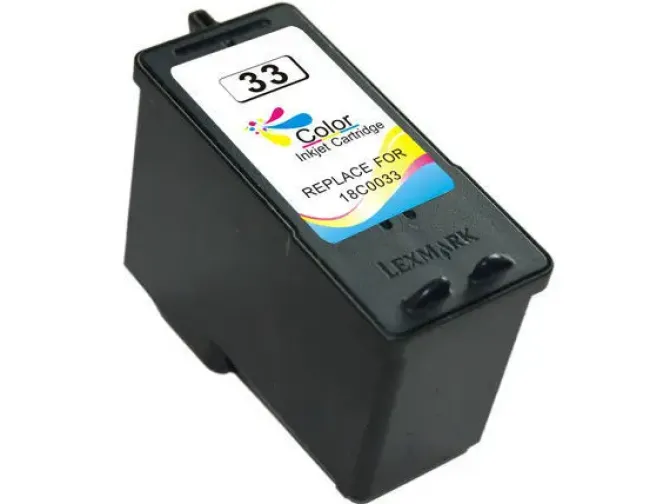 LEXMARK 33 COLOR CARTUCHO DE TINTA GENERICO - REEMPLAZA 18CX033E