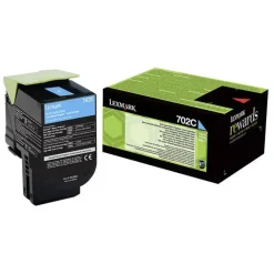 LEXMARK CS310/CS410/CS510 CYAN CARTUCHO DE TONER ORIGINAL - 70C20C0/70C20CE/702C