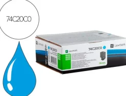 LEXMARK CS720/CS725/CX725 CYAN CARTUCHO DE TONER ORIGINAL - 74C20C0