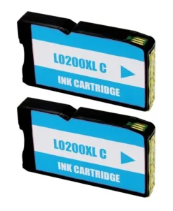 LEXMARK 200XL CYAN PACK 2 CARTUCHOS DE TINTA GENERICOS - REEMPLAZA 14L0198