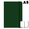 LIBRETA COSIDA CAMPUS UNIVERSITY A5 HOJAS LISAS VERDE OSCURO