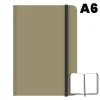 LIBRETA COSIDA CAMPUS UNIVERSITY A6 HOJAS LISAS BEIGE