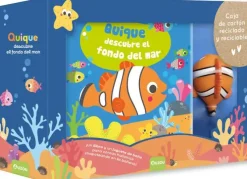 LIBRO DE BAÑO. QUIQUE DESCUBRE EL FONDO DEL MAR. ECOLÓGICO