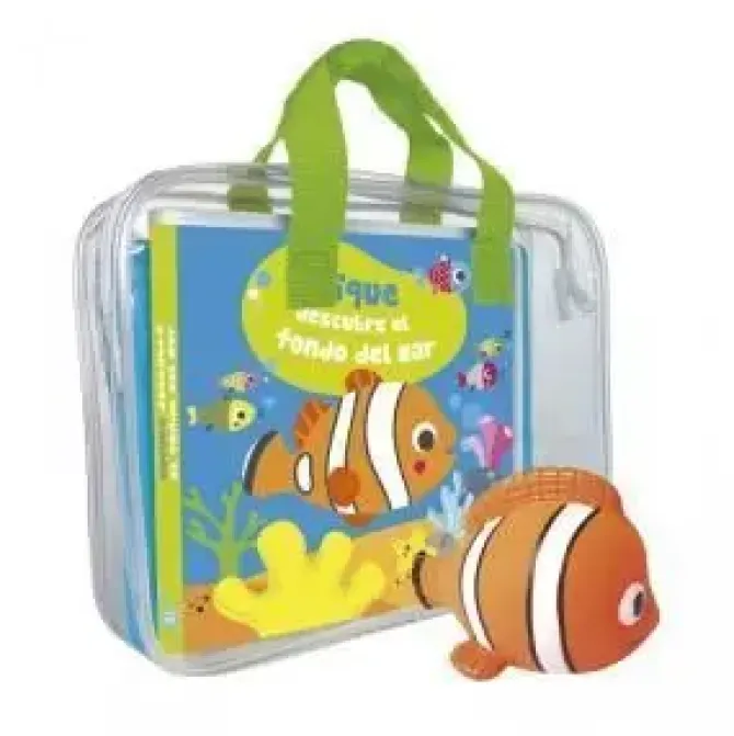 LIBRO DE BAÑO. QUIQUE DESCUBRE EL FONDO DEL MAR