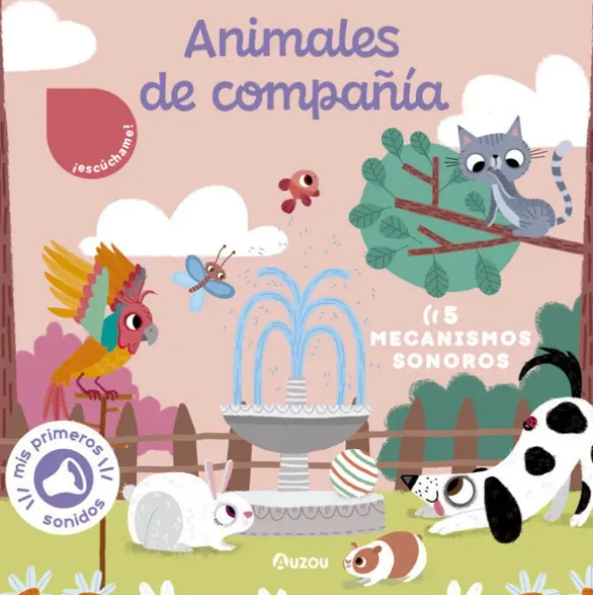 LIBRO DE SONIDOS. ANIMALES DE COMPAÑÍA