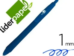 LIDERPAPEL BOLIGRAFO GUMMY SOFT 1.0 COLORES SURTIDOS