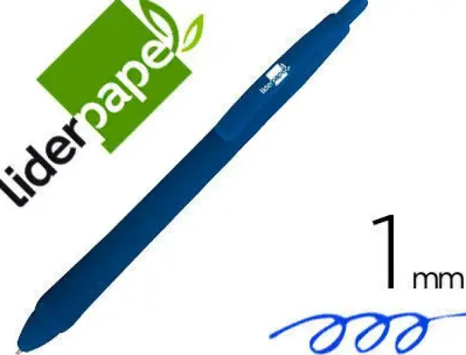 LIDERPAPEL BOLIGRAFO GUMMY SOFT 1.0 COLORES SURTIDOS