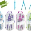 LIDERPAPEL COMPAS MICROMETRICO ESCOLAR ARTICULADO CON ADAPTADOR COLORES