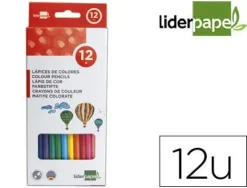 LIDERPAPEL LAPICES DE COLORES LIDERPAPEL C/ DE 12 COLORES 34245