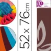 LIDERPAPEL PAPEL SEDA 5 HOJAS 052CMX076CM MARRON CS36074