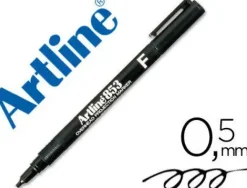 LIDERPAPEL ROTULADOR ARTLINE PERMANENTE 0.5 MM RETROPROYECCION PUNTA REDONDA COLOR NEGRO CS10922 EK-853-N