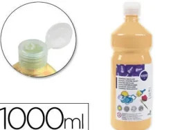 LIDERPAPEL TEMPERA LIQUIDA LAVABLE 1000 ML CARNE CS59220