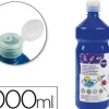 LIDERPAPEL TEMPERA LIQUIDA LAVABLE 1000 ML AZUL MARINO CS59224