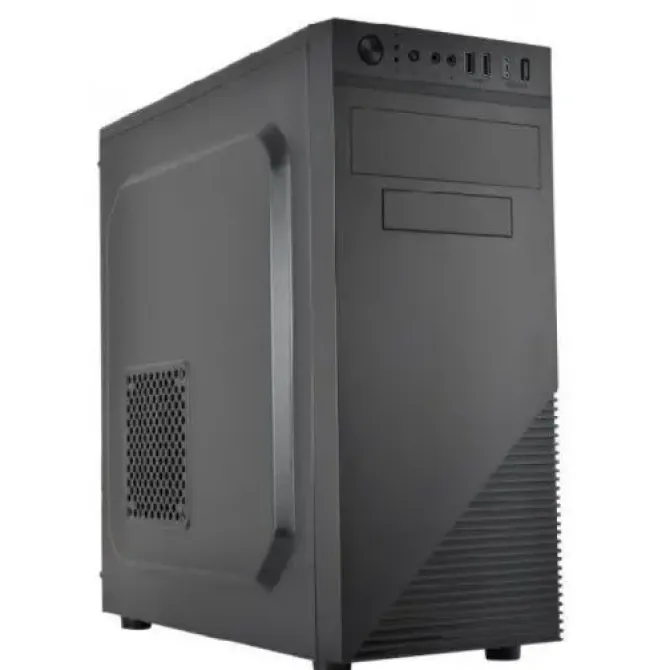 L-LINK ATRIA CAJA MICRO ATX - FUENTE DE ALIMENTACION 500W - CAPACIDAD PARA 3 DISCOS DUROS - 1X USB 3.0, 2X USB 2.0, 1X HD AUDIO/MIC - COLOR NEGRO