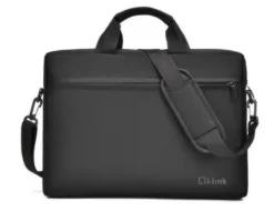 L-LINK MALETIN PARA PORTATIL HASTA 15.6 - BORDES ACOLCHADOS Y REFORZADOS - BOLSILLO EXTERIOR - COBERTURA EXTERIOR REPELENTE AL AGUA - CIERRE DE CREMALLERA - COLOR NEGRO