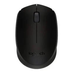 LOGITECH B170 RATON INALAMBRICO 1000DPI - 3 BOTONES - USO AMBIDIESTRO - COLOR NEGRO